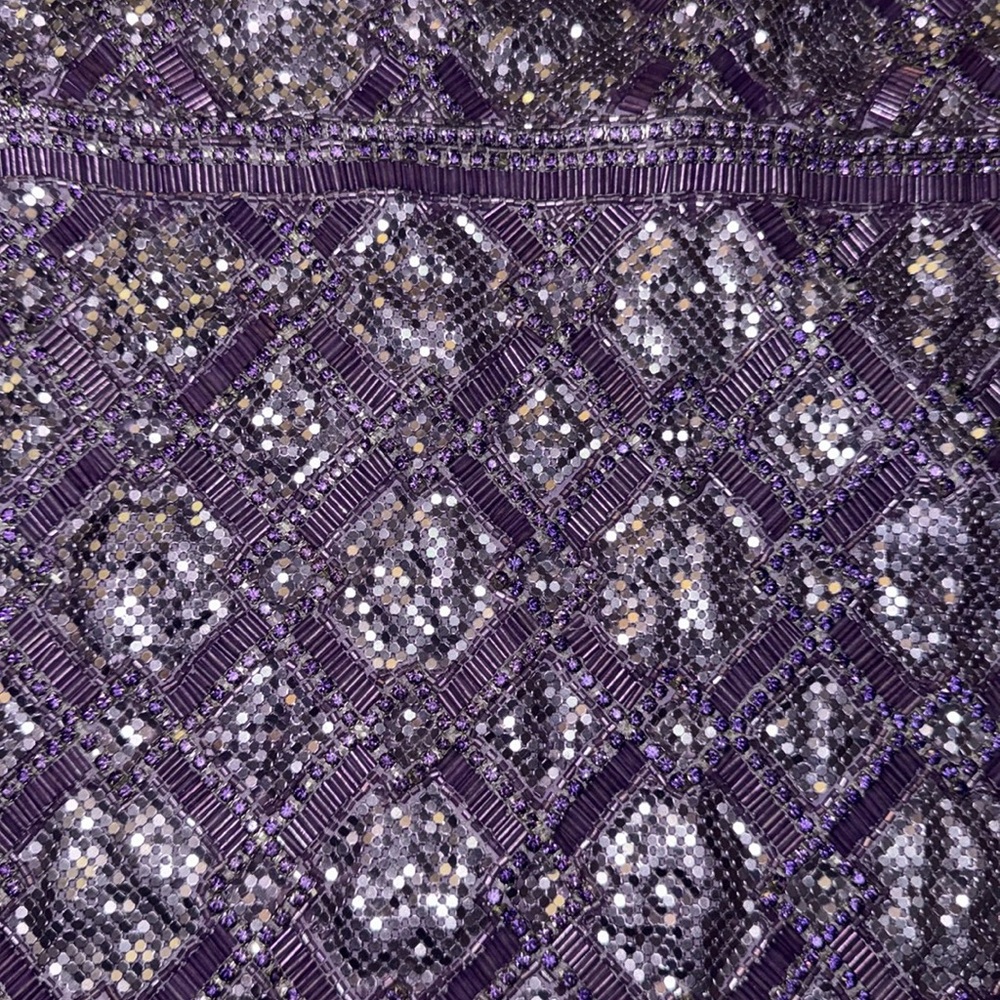 RETROFRETE Lilac Sequin Party Mini Dress - Picture 8 of 15
